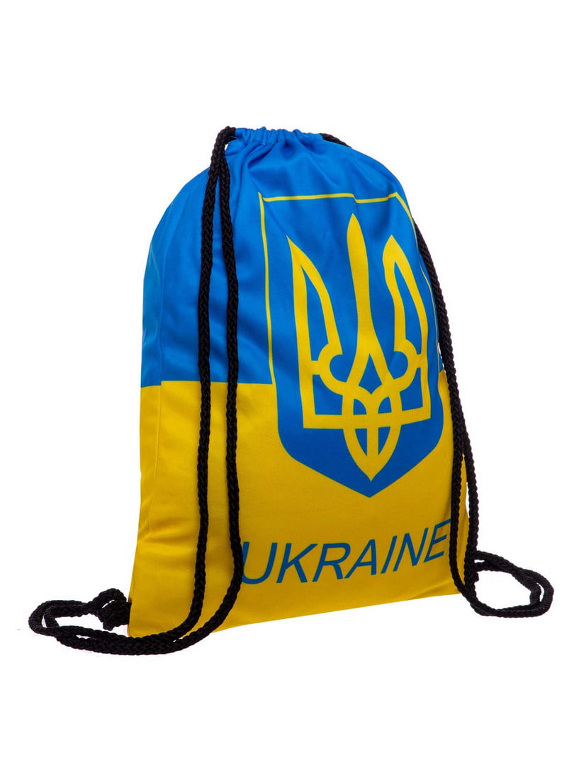 Рюкзак-мішок для взуття на затяжках UKRAINE 37х46 | 6767700