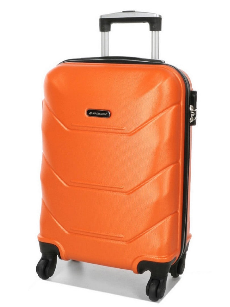 Мала пластикова валіза помаранчевого кольору на 4-х колесах | 6768057
