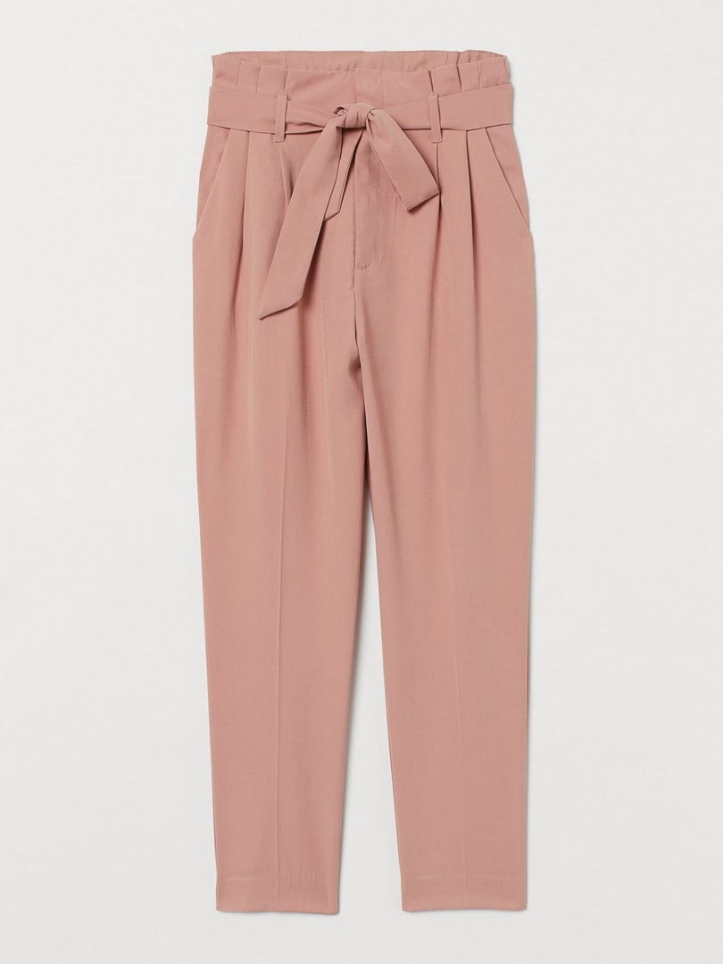 Рожеві штани з поясом | 6774189