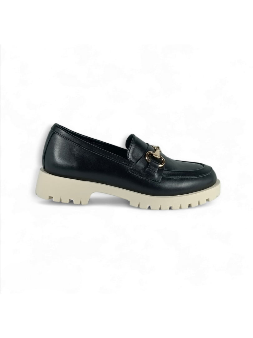 Черные кожаные туфли-лоферы | 6775054