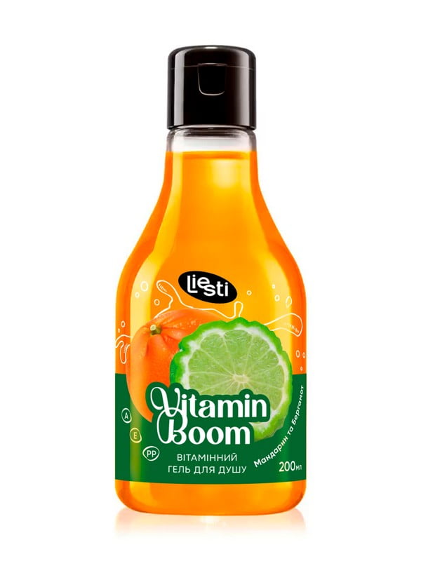 Вітамінний гель для душу «Мандарин та Бергамот», серія VitaminBoom | 6775993