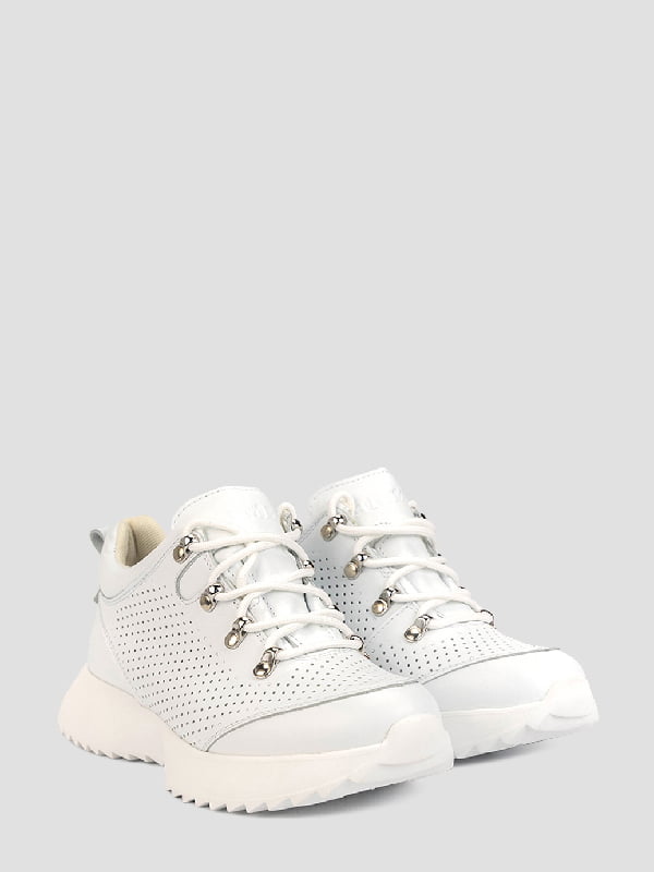 Білі шкіряні кросівки | 6812104