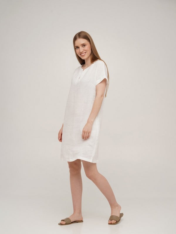 Сукня коротка біла | 6819812