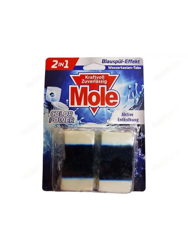 Кубики для унітазу Mole 4шт х 50г 200 г | 6824342