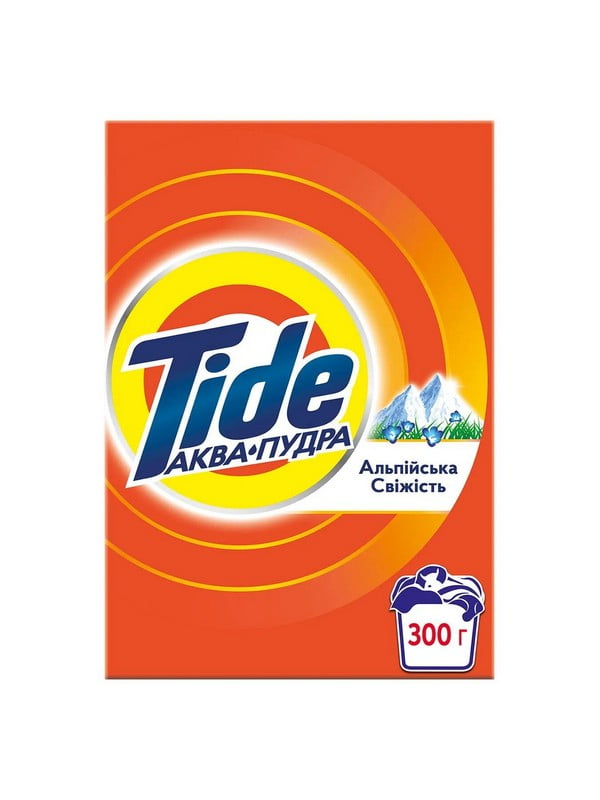 Пральний порошок Tide Аква-Пудра «Альпійська свіжість» для ручного прання, 300 г | 6824469