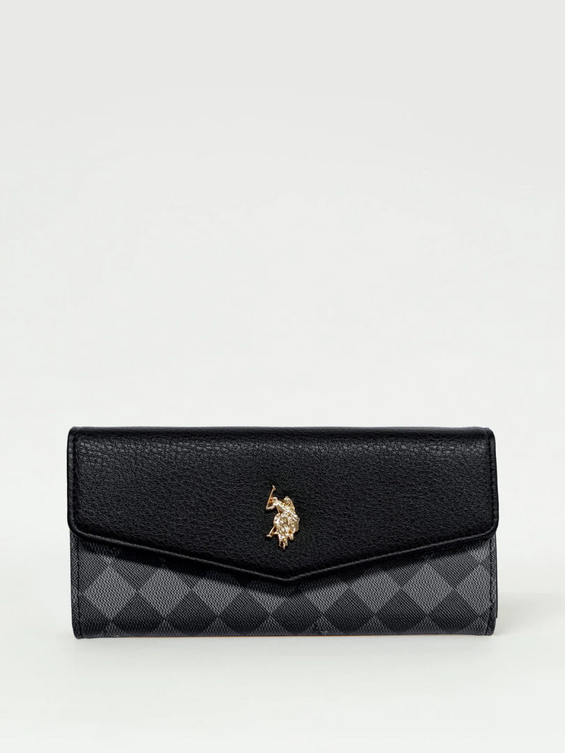 Стильний жіночий гаманець US Polo Assn 1159801003 (Чорний, One size) | 6825410