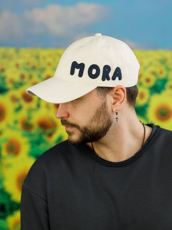 Бейсболка "MORA" біла | 6826163