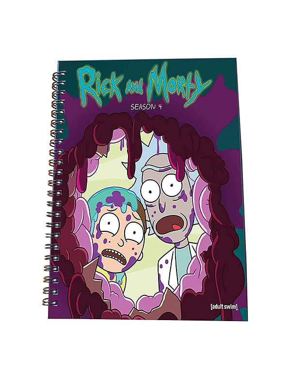 Блокнот Rick and Morty тверда обкладинка 50л клітинка | 6722449