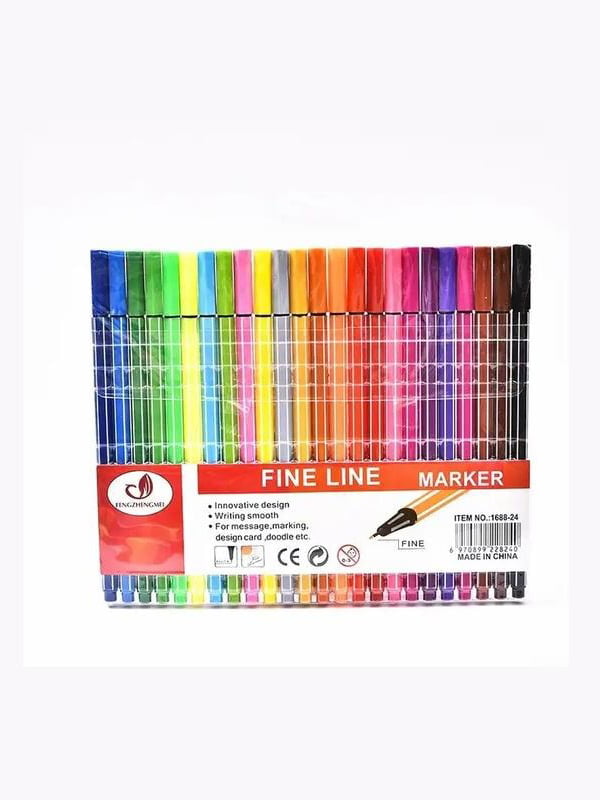 Ручки лайнер Fine Line (24 кольори) | 6724864