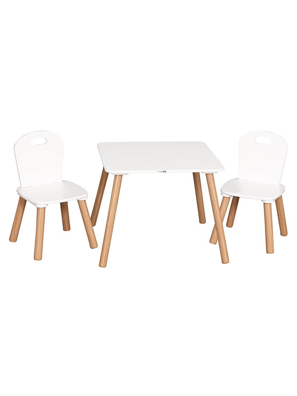 Набір меблів: стіл та два стільці з спинкою | 6830654