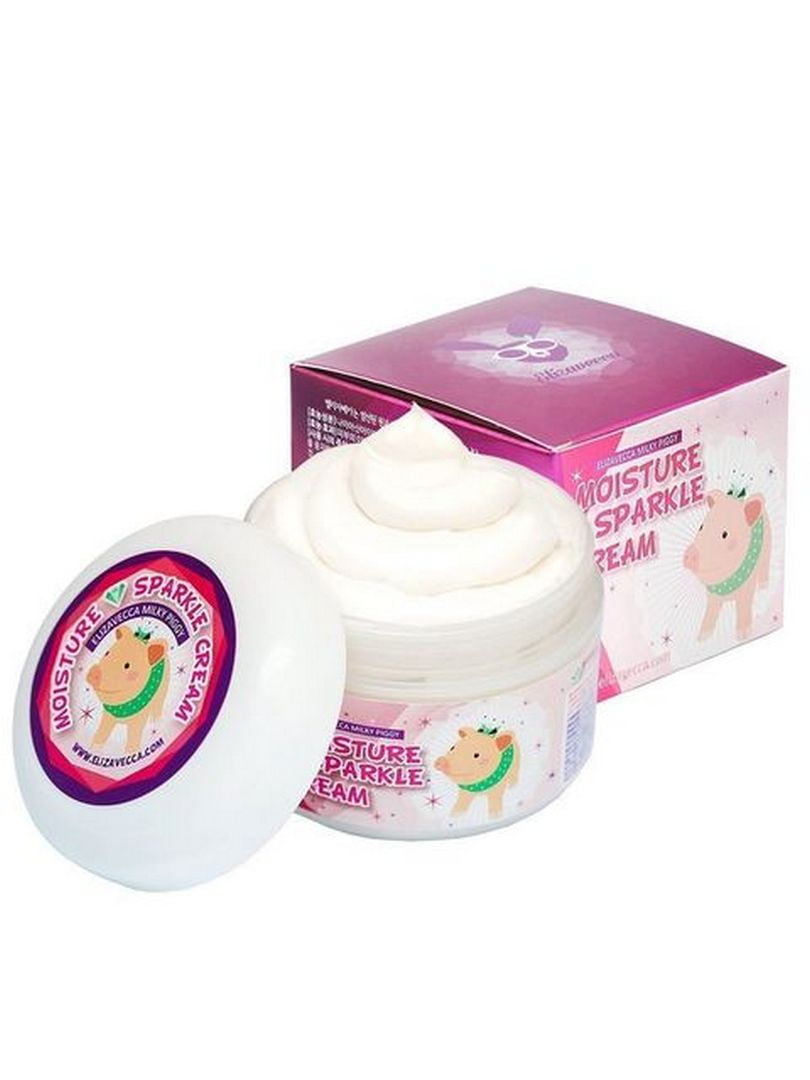 Крем зволожуючий з ефектом сяйва Milky Piggy Moisture Sparkle Cream (100 мл) | 6832122