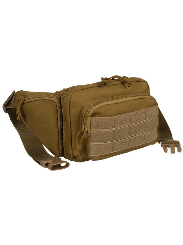 Тактична сумка на пояс кольору пісочний хакі | 6838151