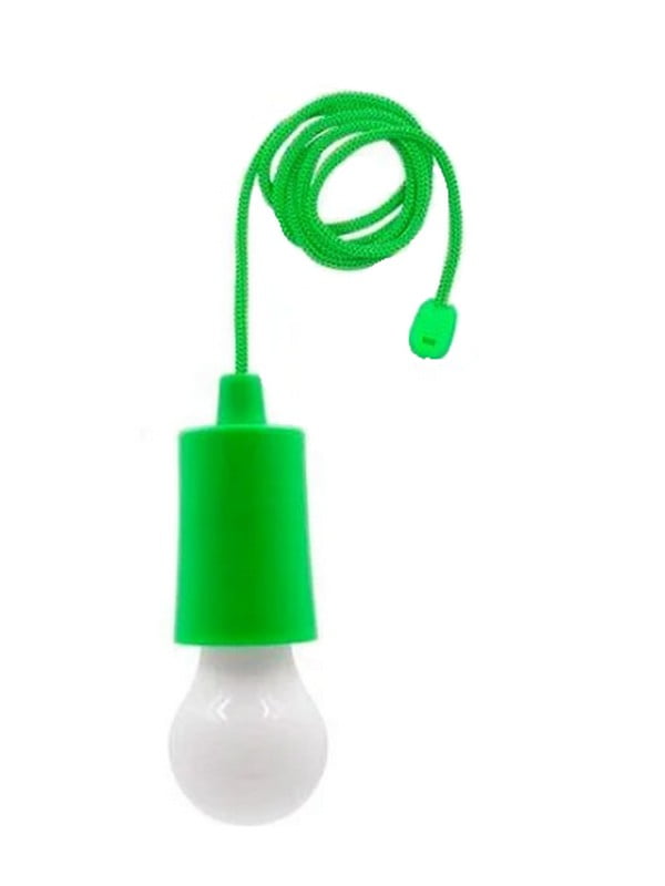 Ліхтар-лампа світлодіодний на шнурку зелена | 6838961