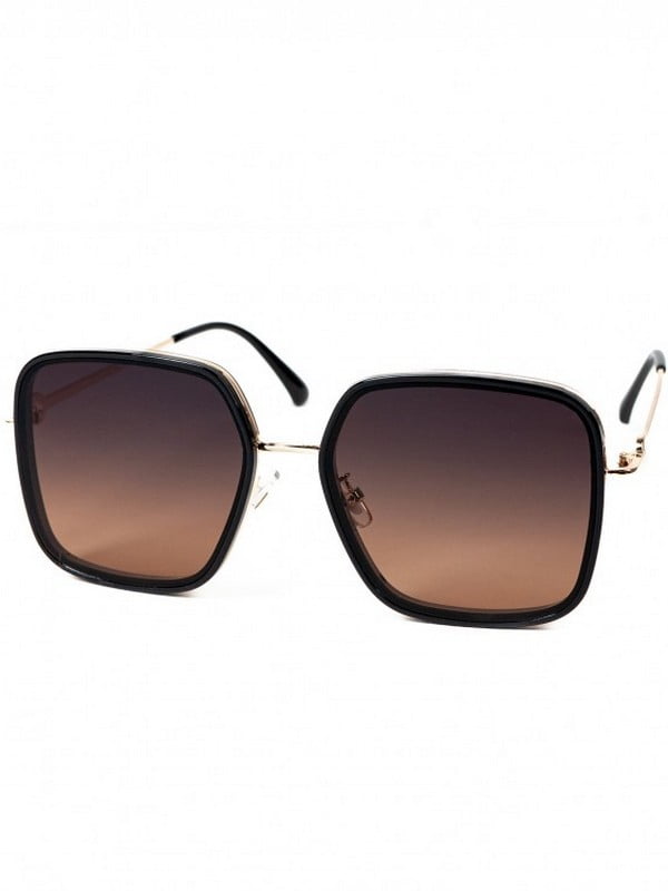 Чорні сонцезахисні окуляри в стилі ретро | 6845181