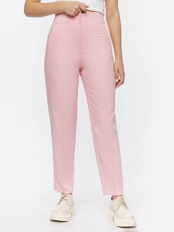 Жіночі штани S рожевий Karol ЦБ-00190783 | 6840755