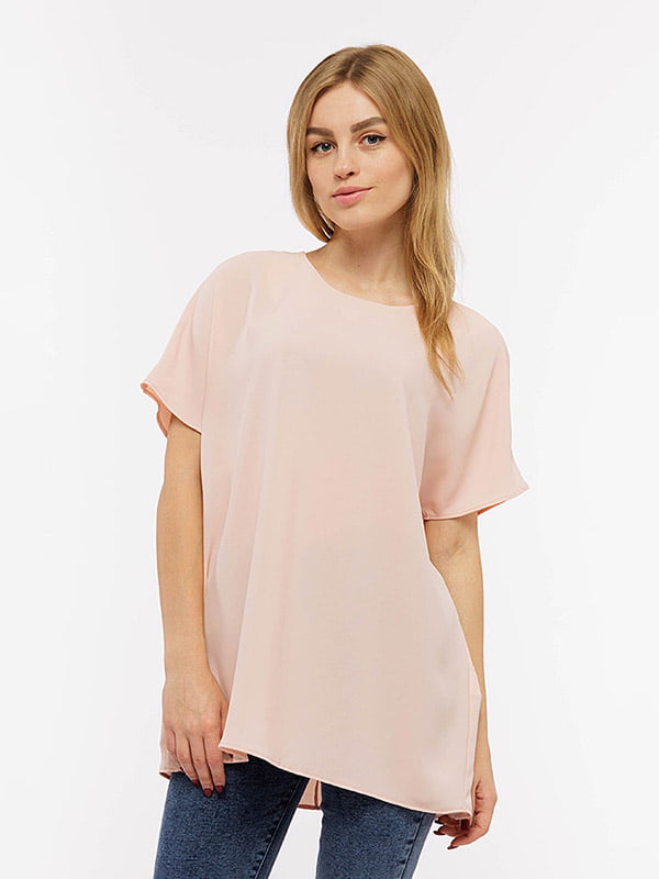 Жіноча блуза 44 персиковий Brands ЦБ-00191278 | 6840893