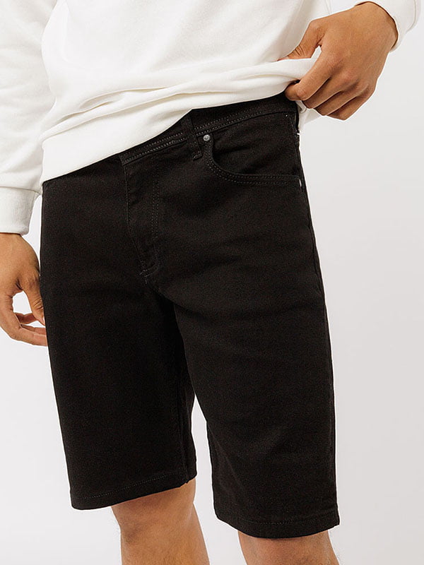 Чоловічі джинсові шорти 29 чорний Yuki ЦБ-00220349 | 6841402