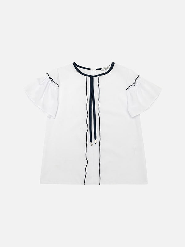 Блуза для дівчинки Mevis ЦБ-00196912 140 Білий | 6841427