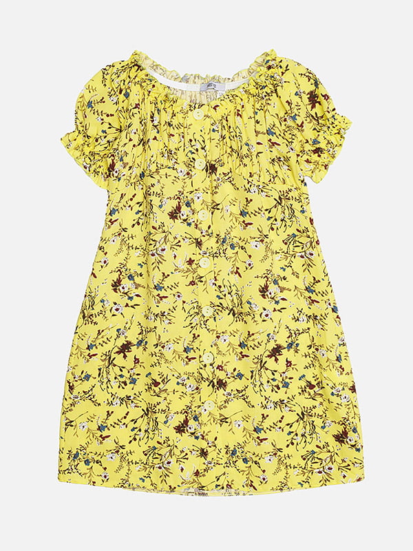 Сукня для дівчинки 128 жовтий Mevis ЦБ-00217661 | 6841453