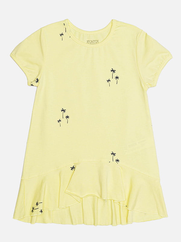 Сукня для дівчинки 92 жовтий Toontoy ЦБ-00219553 | 6841456