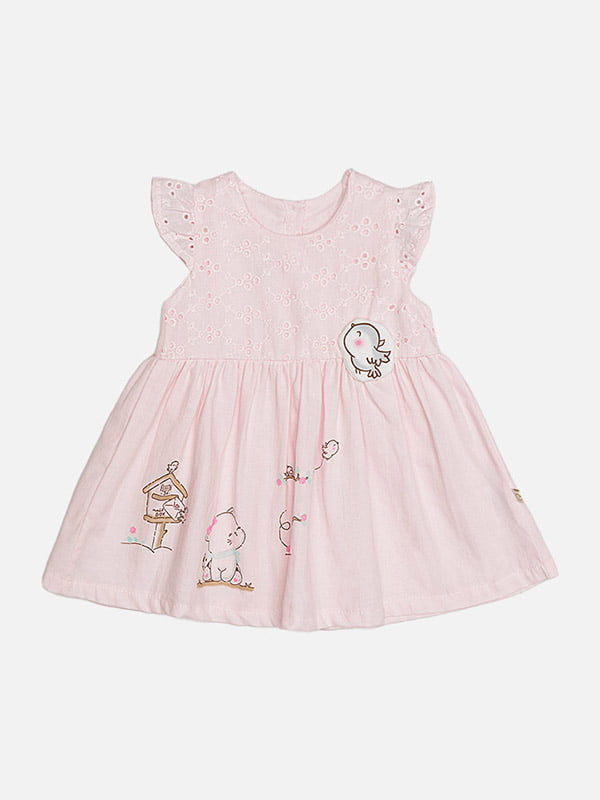 Сукня для дівчинки 62 рожевий Elefin baby ЦБ-00219566 | 6841460
