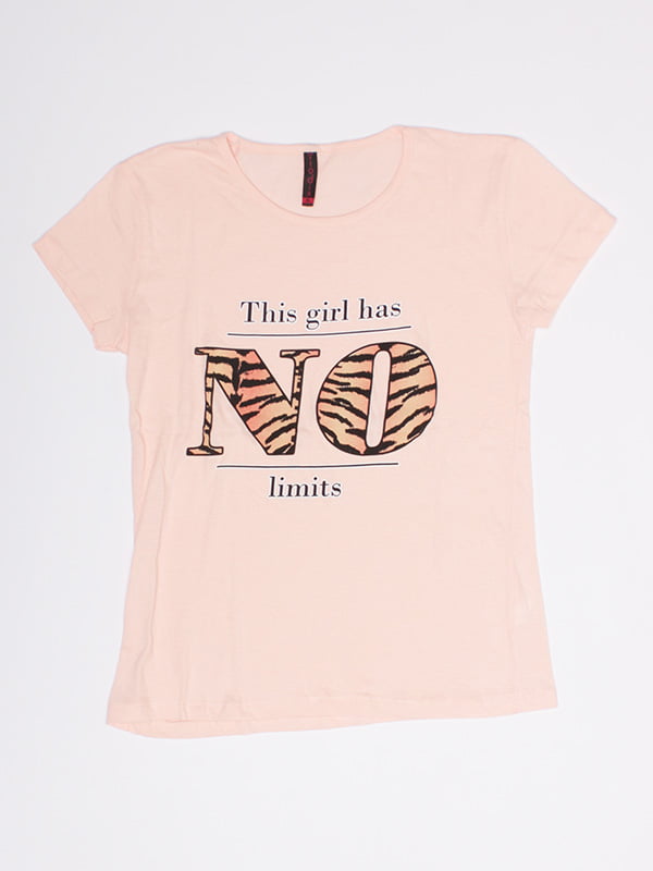 Жіноча футболка S персиковий Brands ЦБ-00192009 | 6841693