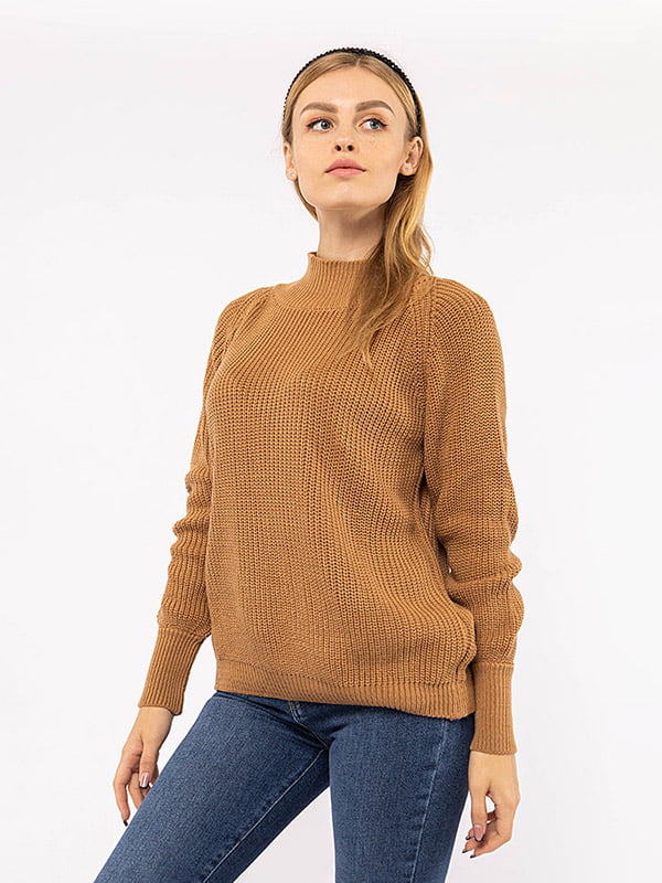 Жіночий светр One Size коричневий Yuki ЦБ-00194406 | 6842080