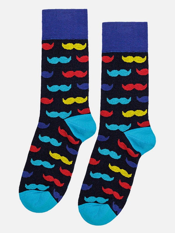 Чоловічі шкарпетки 42-43 темно-синій Yuki ЦБ-00214577 | 6843292