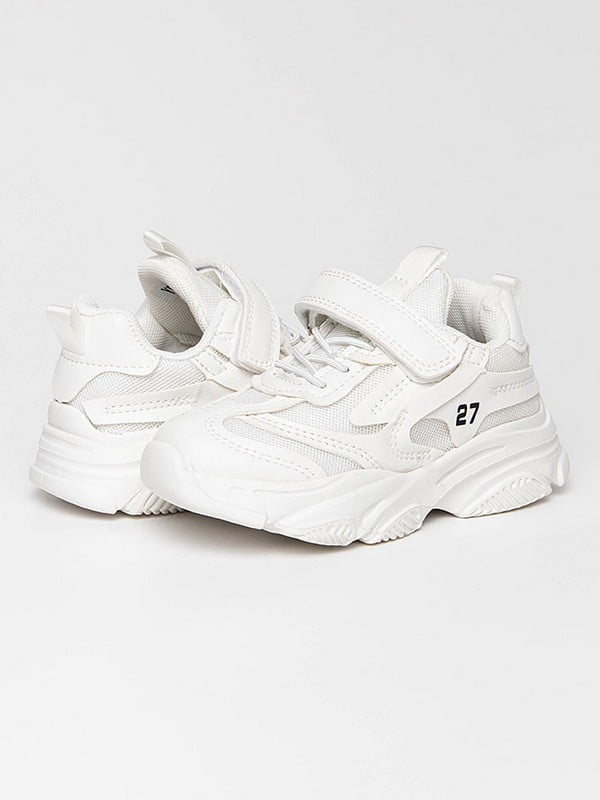 Кросівки на дівчинку 28 білий Kimboo ЦБ-00186172 | 6843618