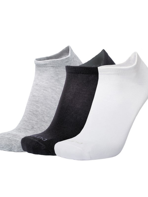 Набір шкарпеток з 3-х пар демісезонних, коротких із бавовни | 6845649