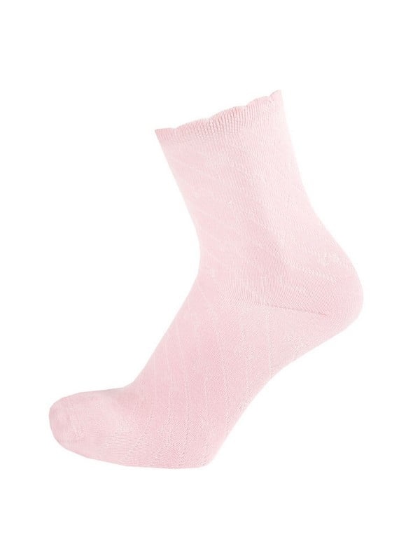 Шкарпетки світло-рожеві з бавовни | 6846055