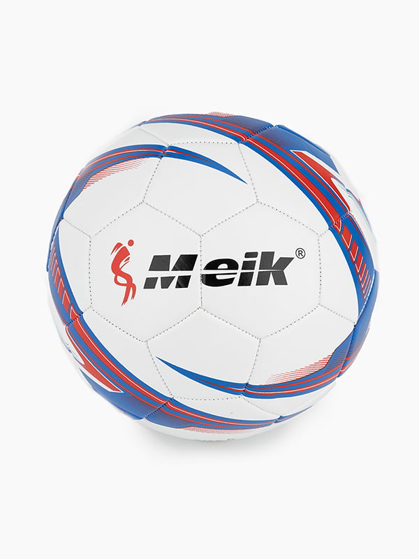 Білий  футбольний м”яч з малюнком | 6853704