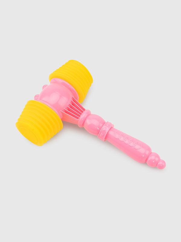 Іграшка “Молоточок” рожевого кольору | 6853737