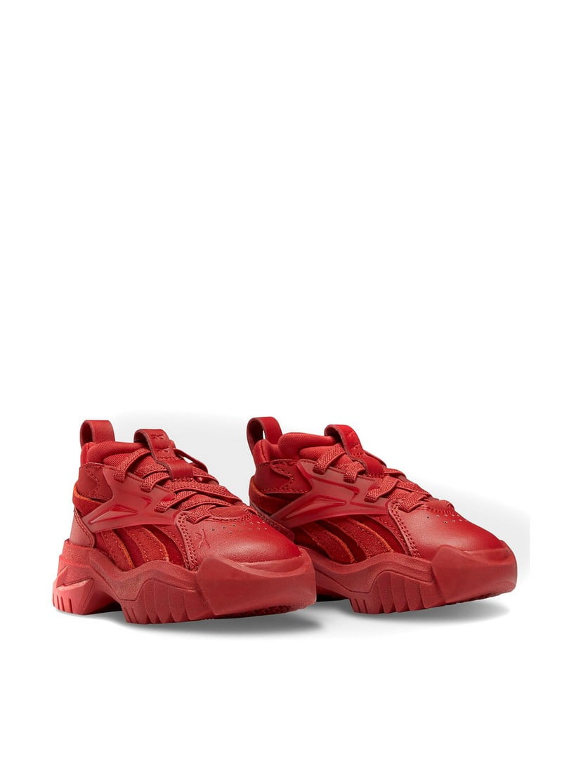 Червоні кросівки на шнурівці | 6855819