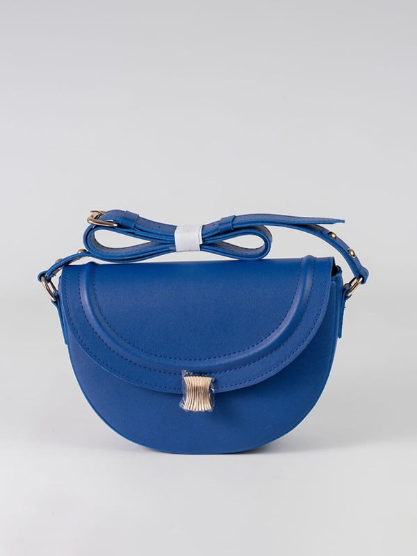 Синя сумка-сідло з плечовим ременем | 6858249