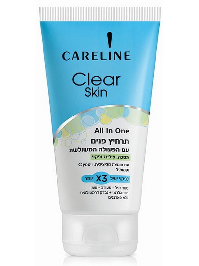 Засіб для очищення шкіри обличчя 3в1 Clear Skin All In One 150 мл  | 6859226