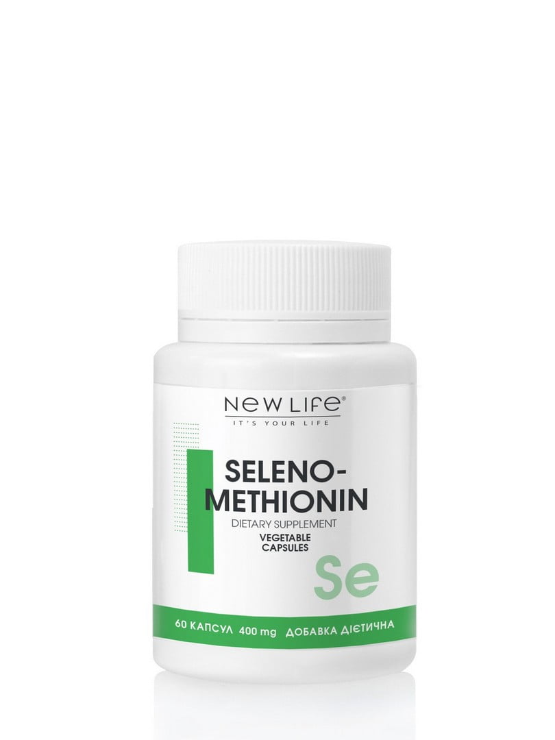 Дієтична добавка “Селенометіонін” для підтримки щитовидної та підшлункової залози (60 рослинних капсул) | 6861592