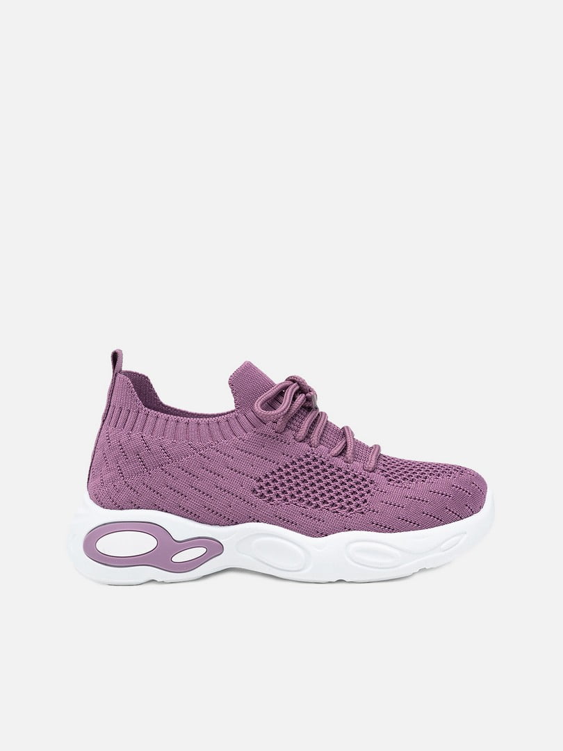 Текстильні фіолетові кросівки | 6872844