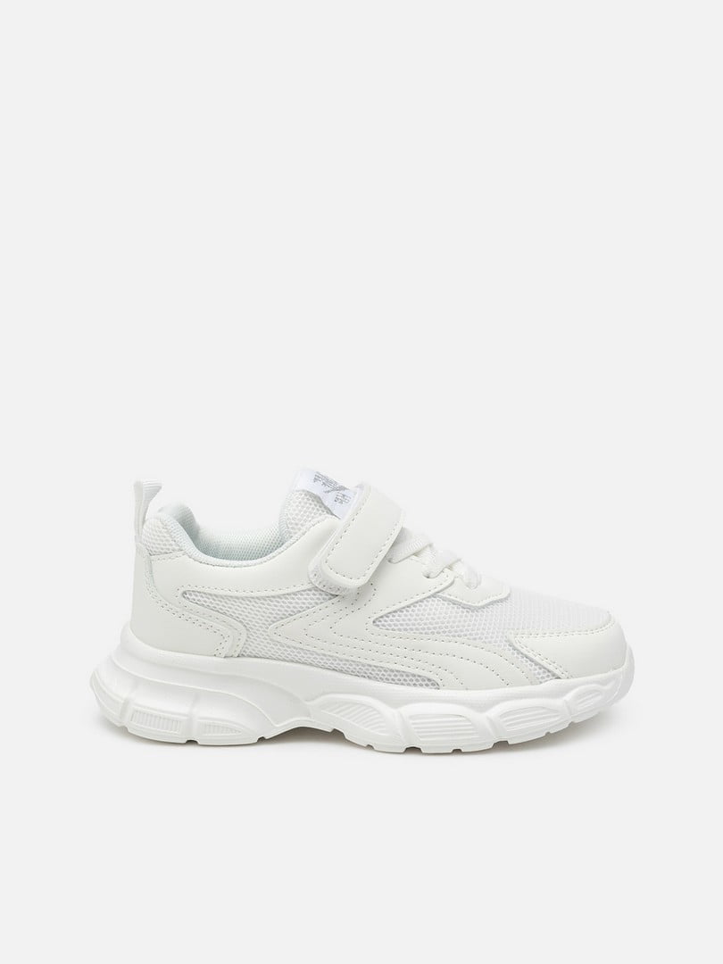 Комбіновані білі кросівки | 6872852