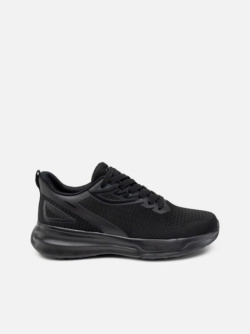 Текстильні чорні кросівки | 6873212