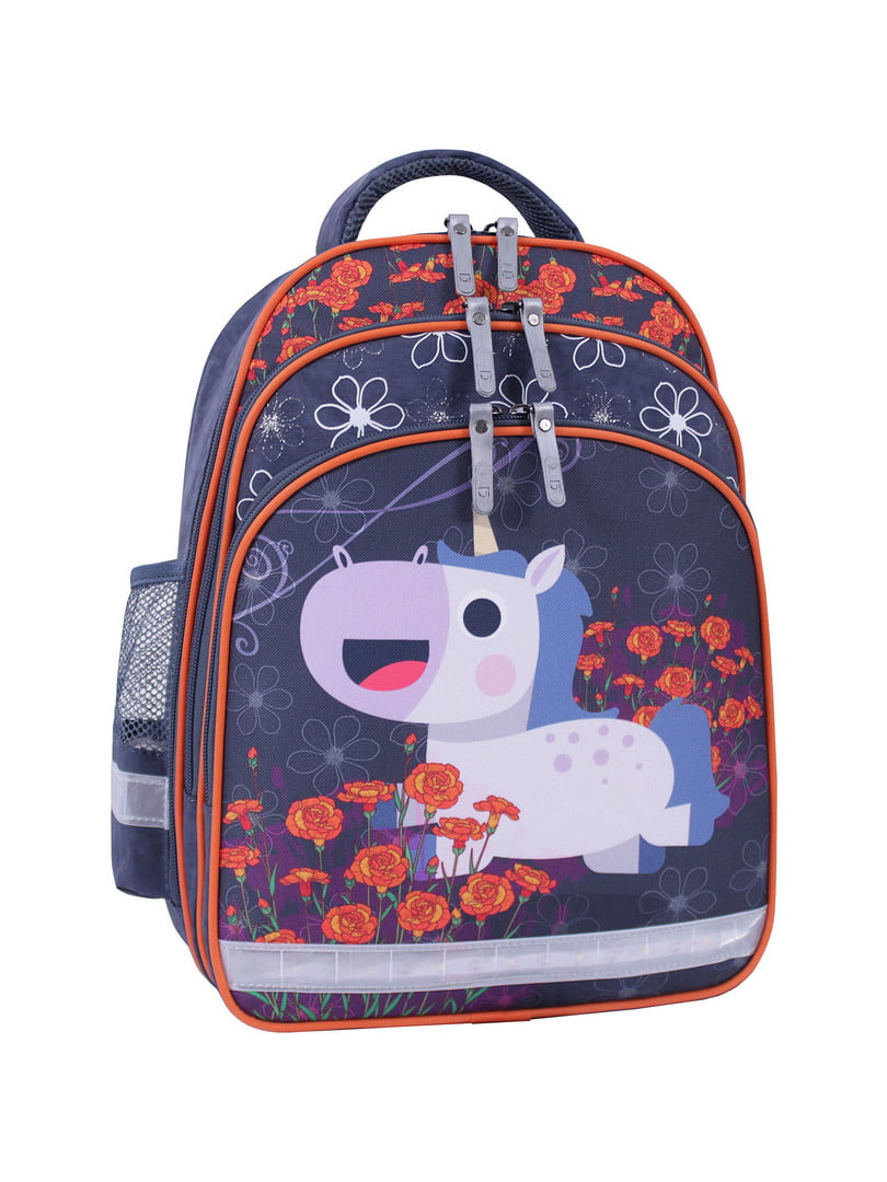 Рюкзак шкільний Mouse сірий | 6874432
