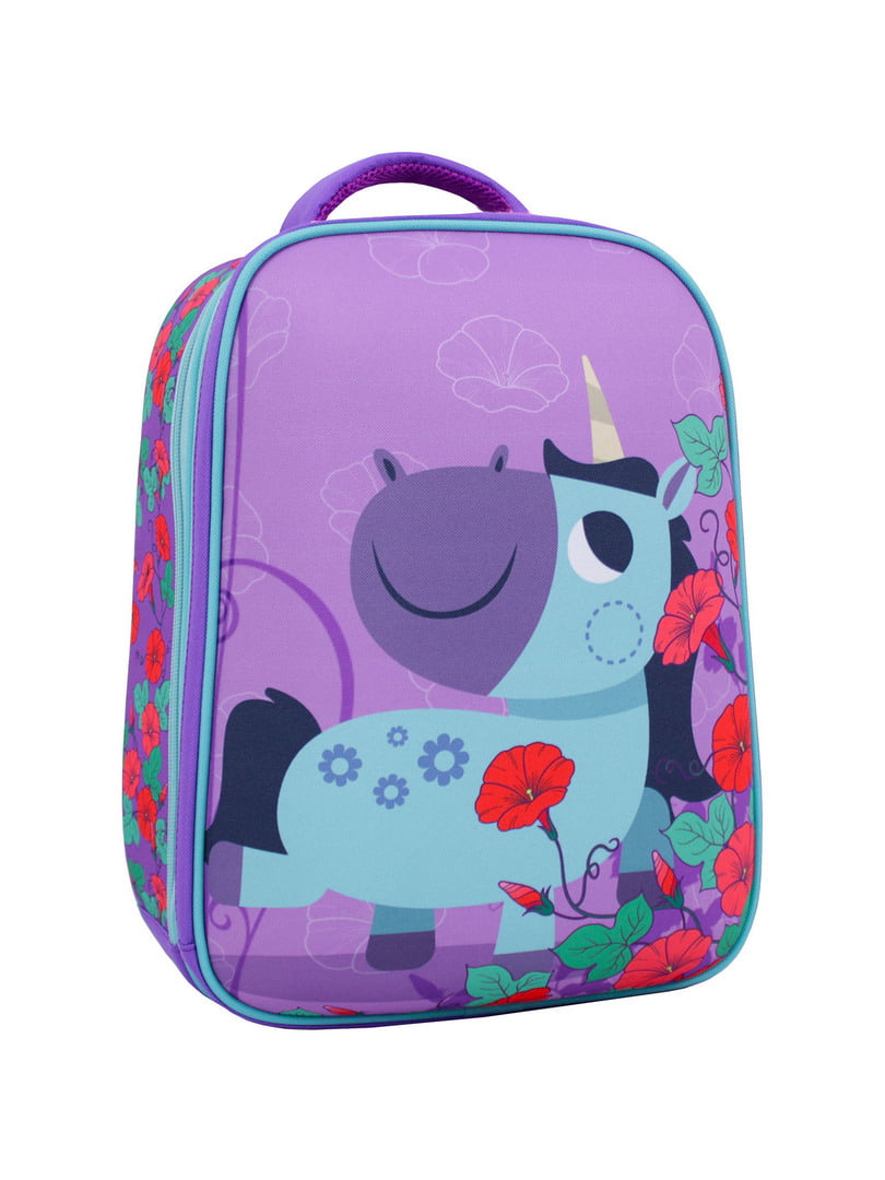 Рюкзак Turtle фіолетовий з принтом (17 л) | 6874458