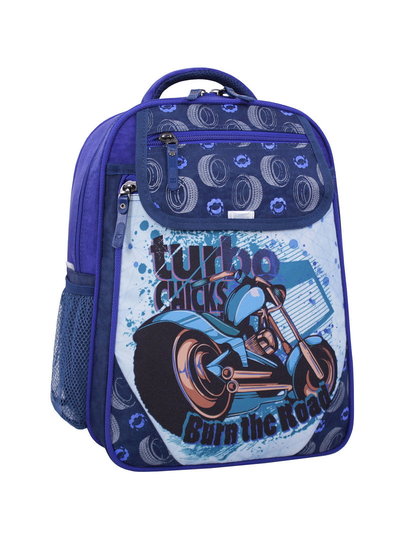 Рюкзак шкільний Відмінник синій з принтом (20 л) | 6874473