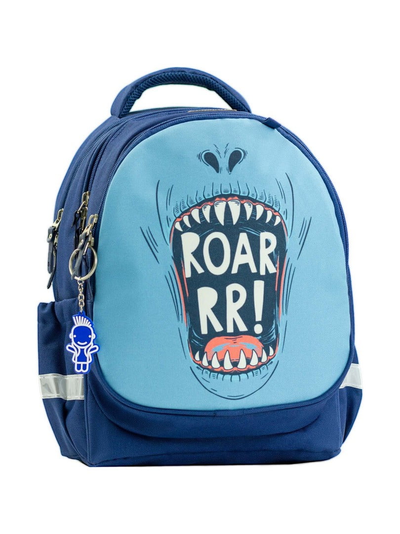 Рюкзак шкільний Butterfly синій з принтом (21 л) | 6874763