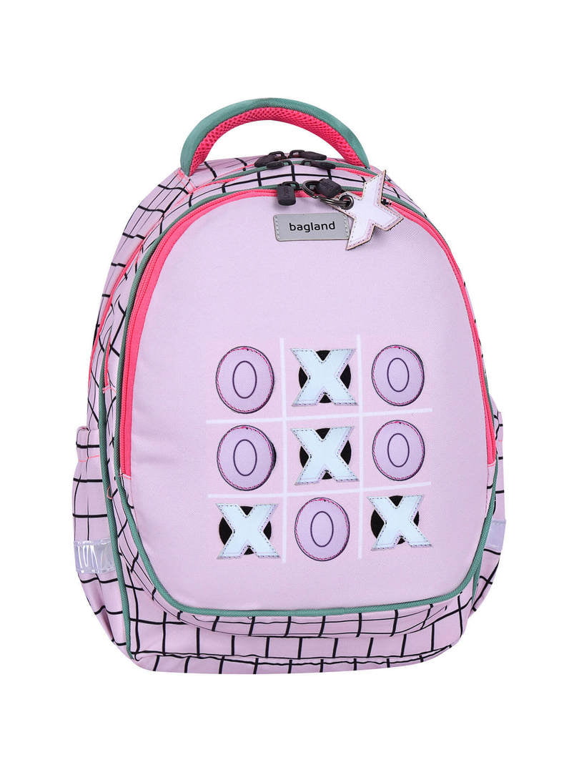 Рюкзак шкільний  Butterfly рожевий з принтом (21 л) | 6874889