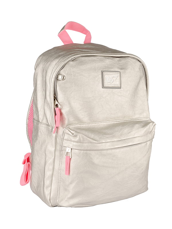 Рюкзак для дівчинки сріблястого кольору | 6875857