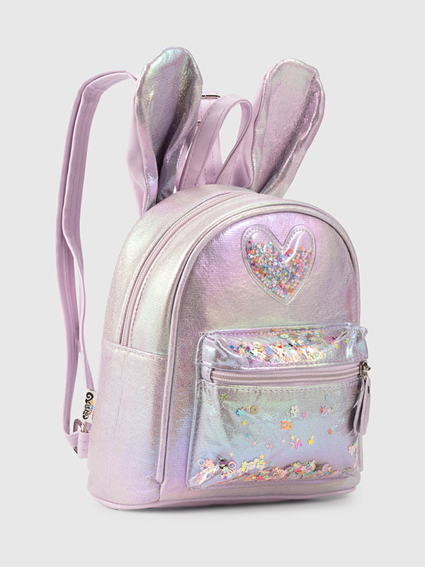 Фіолетовий рюкзак з вушками | 6875957
