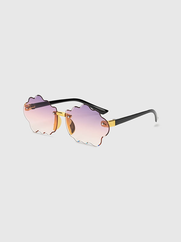 Сонцезахисні окулярі в оправі бузкового кольору | 6876226