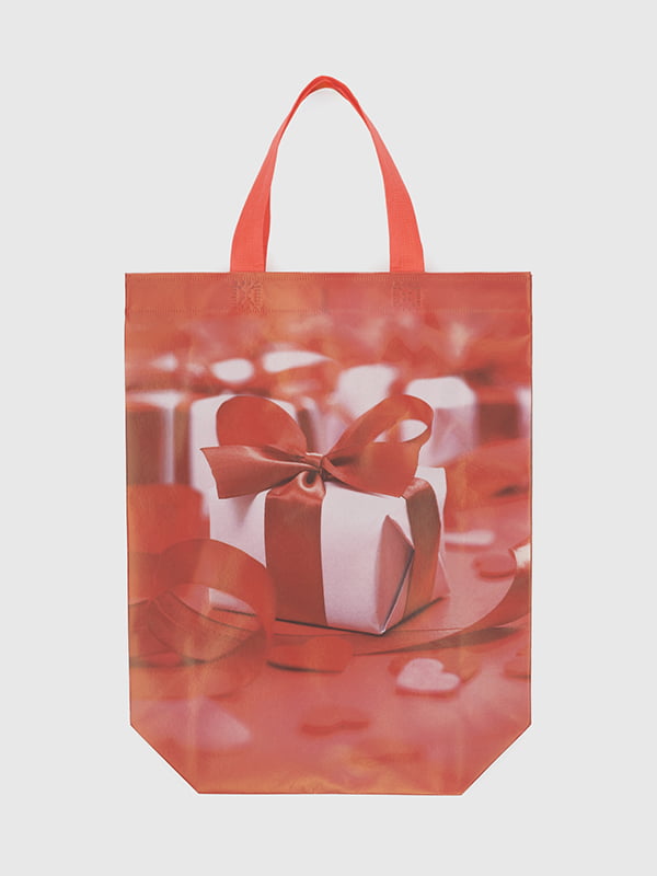 Еко-сумка “Подарунок” червоний | 6876309