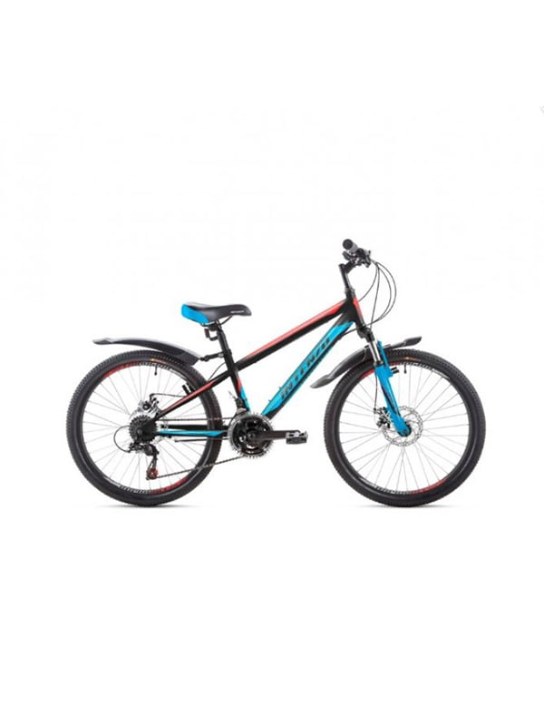 Велосипед FORSAGE DISK24 11 Чорно-червоний з синім | 6876537